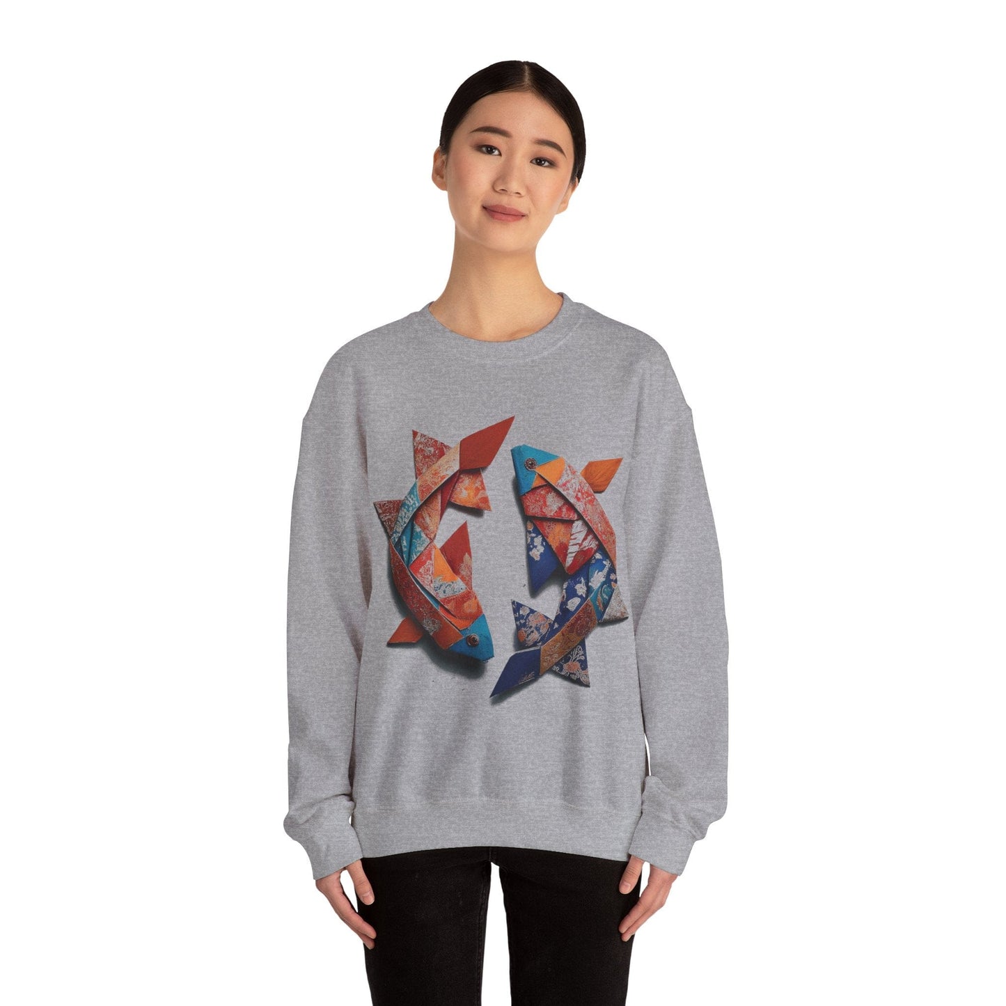 Sweatshirt Origami Pisces Soft Sweater