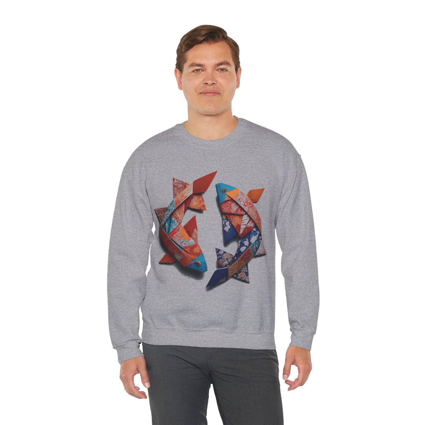 Sweatshirt Origami Pisces Soft Sweater