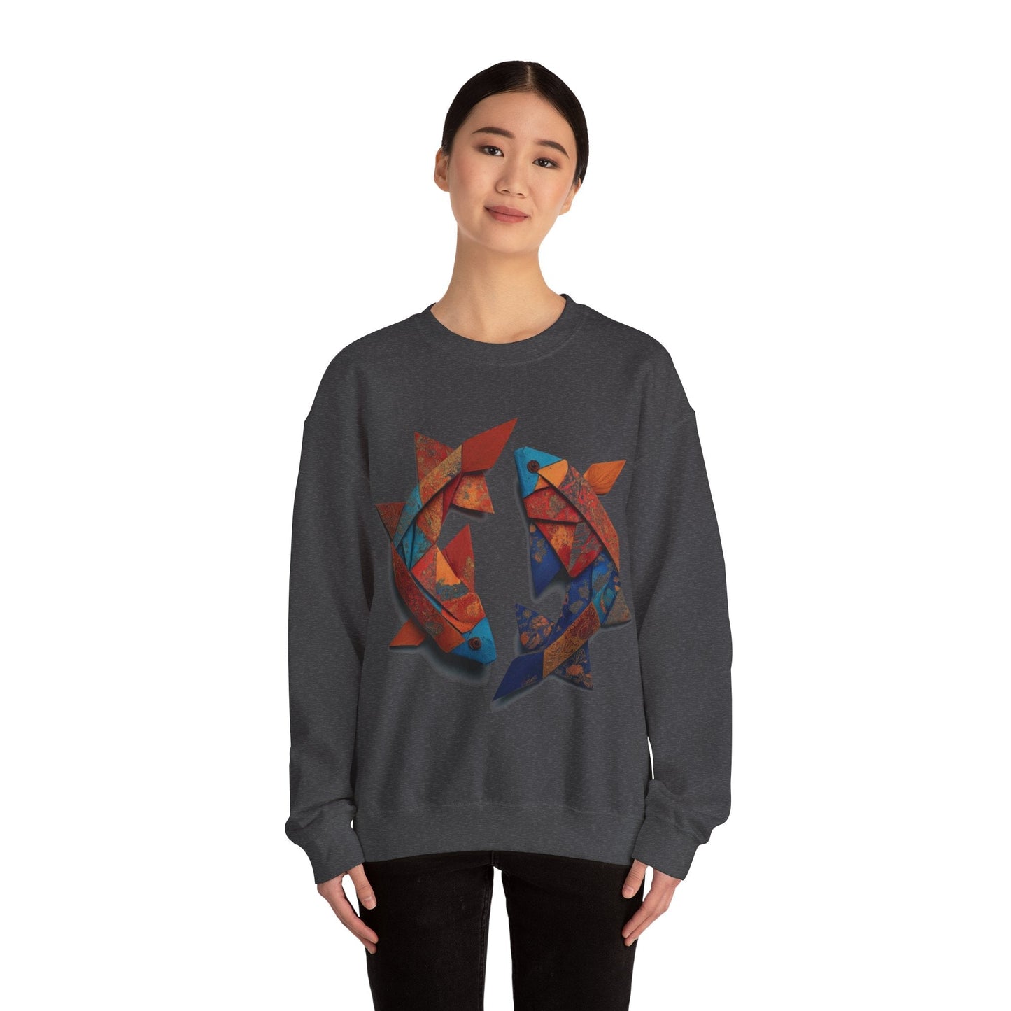 Sweatshirt Origami Pisces Soft Sweater