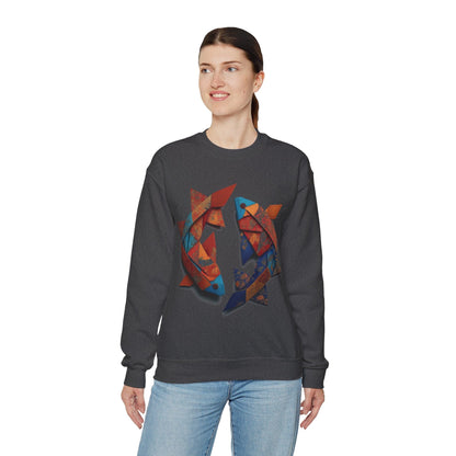 Sweatshirt Origami Pisces Soft Sweater