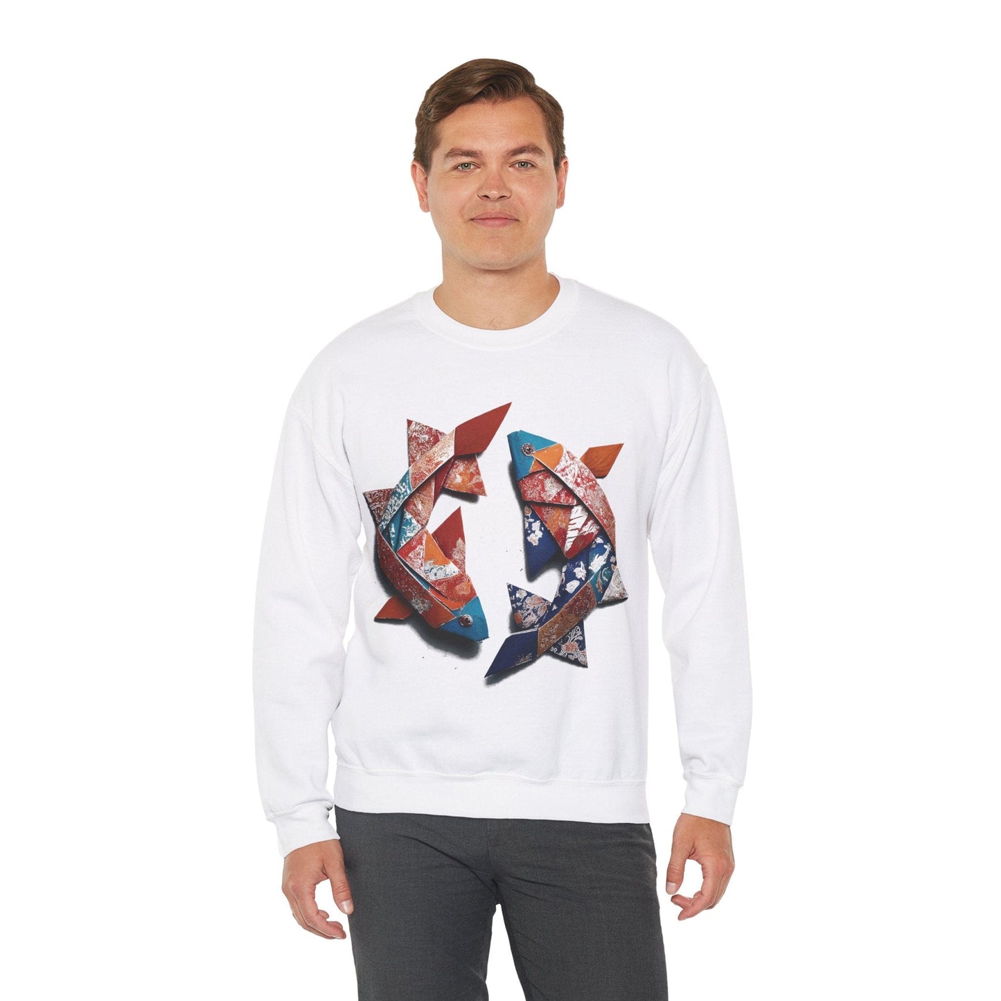 Sweatshirt Origami Pisces Soft Sweater