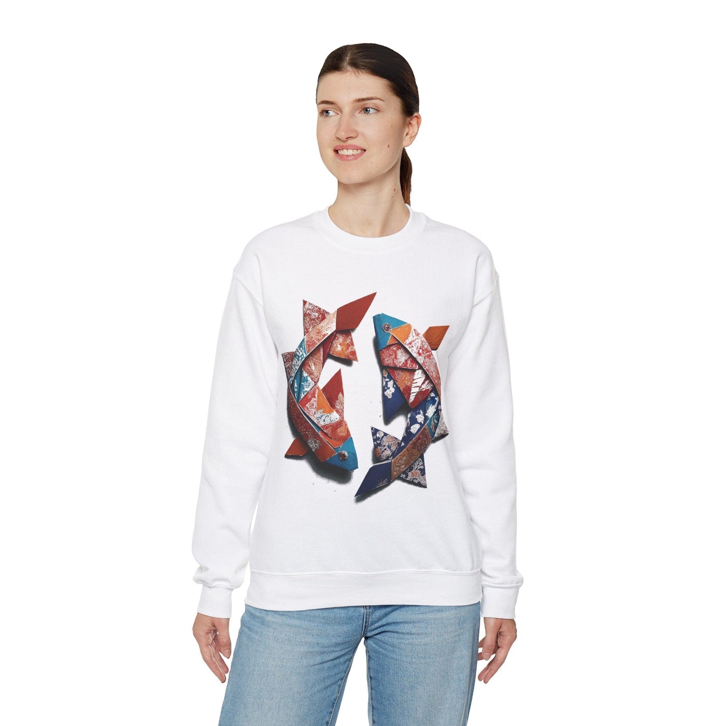 Sweatshirt Origami Pisces Soft Sweater