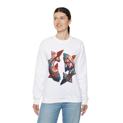 Sweatshirt Origami Pisces Soft Sweater