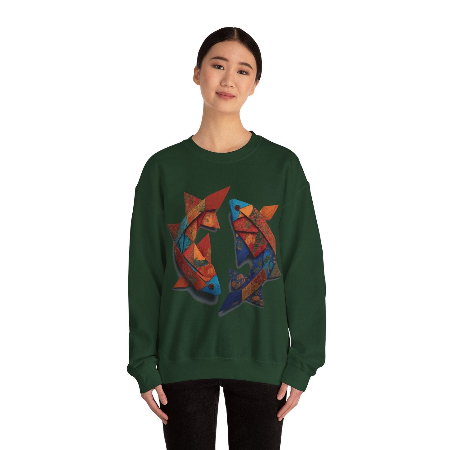 Sweatshirt Origami Pisces Soft Sweater