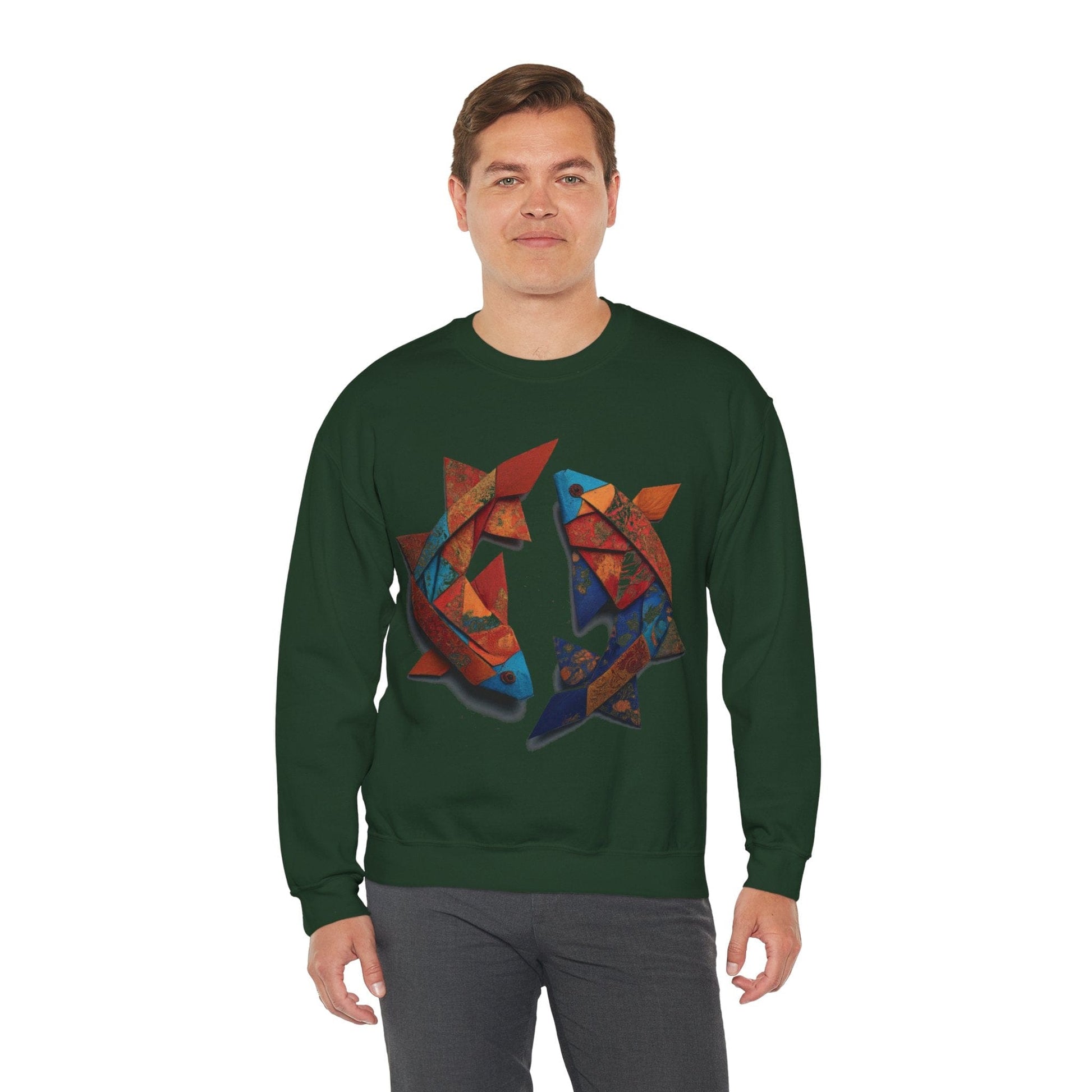 Sweatshirt Origami Pisces Soft Sweater
