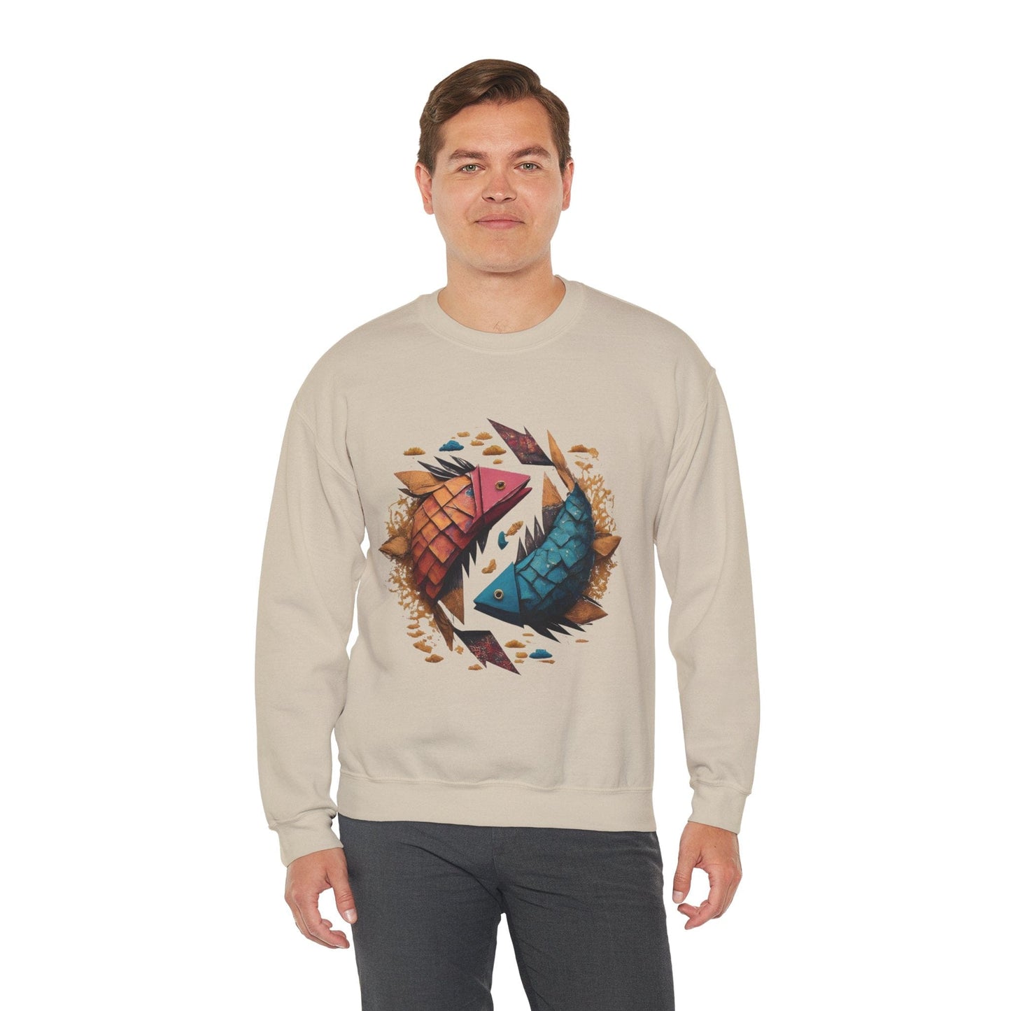 Sweatshirt Origami Pisces Soft Sweater