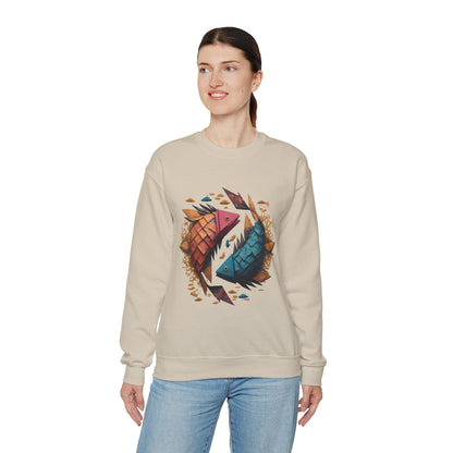 Sweatshirt Origami Pisces Soft Sweater