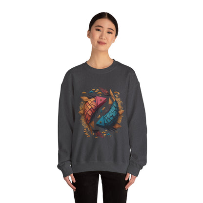 Sweatshirt Origami Pisces Soft Sweater