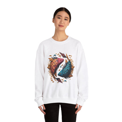 Sweatshirt Origami Pisces Soft Sweater