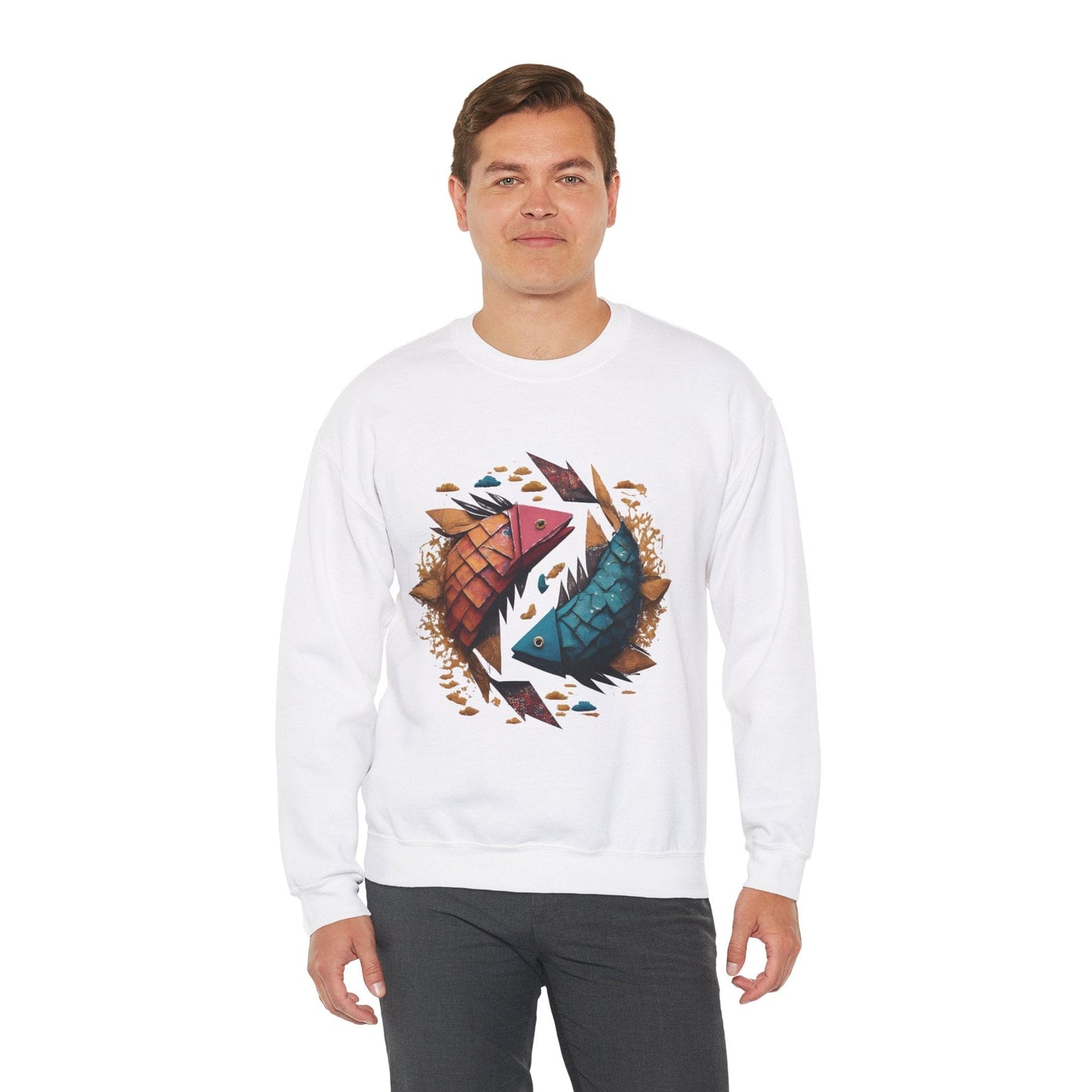 Sweatshirt Origami Pisces Soft Sweater