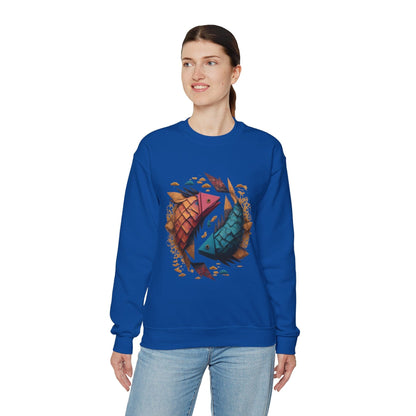 Sweatshirt Origami Pisces Soft Sweater