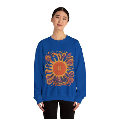 Sweatshirt Pisces Celestial Solstice Soft Sweater: Embrace the Depths