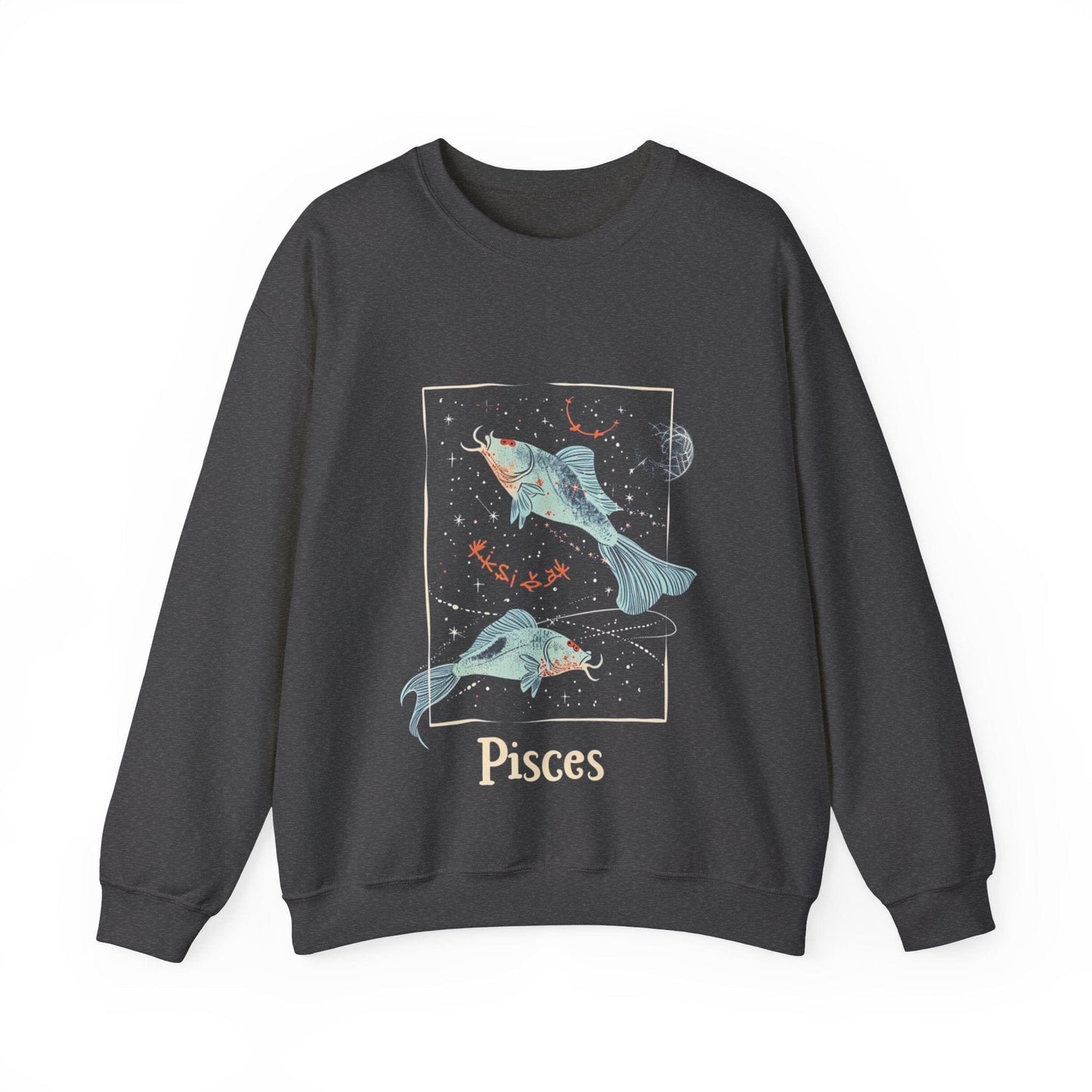 Sweatshirt Pisces Sweater: Celestial Soft-Fit for Astrology Lovers