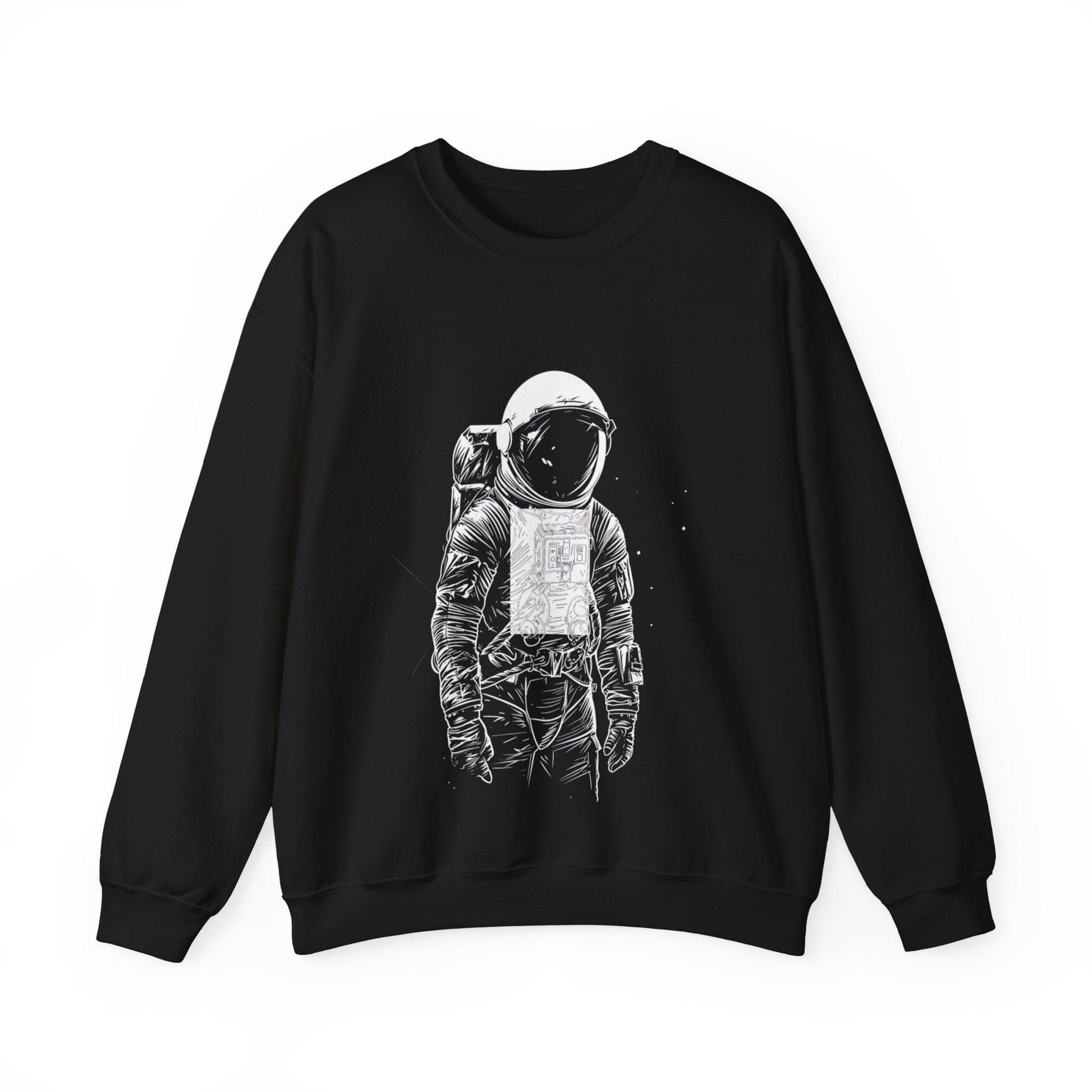 Sweatshirt S / Black Astro Lines Sweater