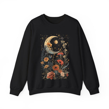 Sweatshirt S / Black Eclipse Garden Sweater