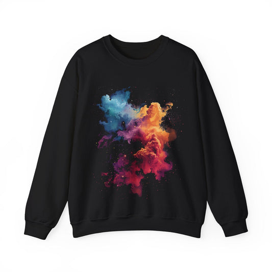 Sweatshirt S / Black Nebula Whisper Sweater