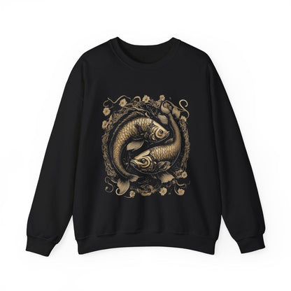 Sweatshirt S / Black Samurai Armor Pisces Soft Sweater