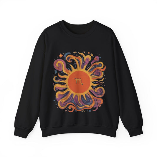 Sweatshirt S / Black Scorpio Celestial Mystery Extra Soft Sweater: Enigmatic Warmth