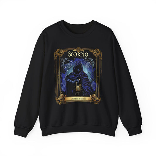 Sweatshirt S / Black Scorpio The Guardian of Secrets Extra Soft Sweater