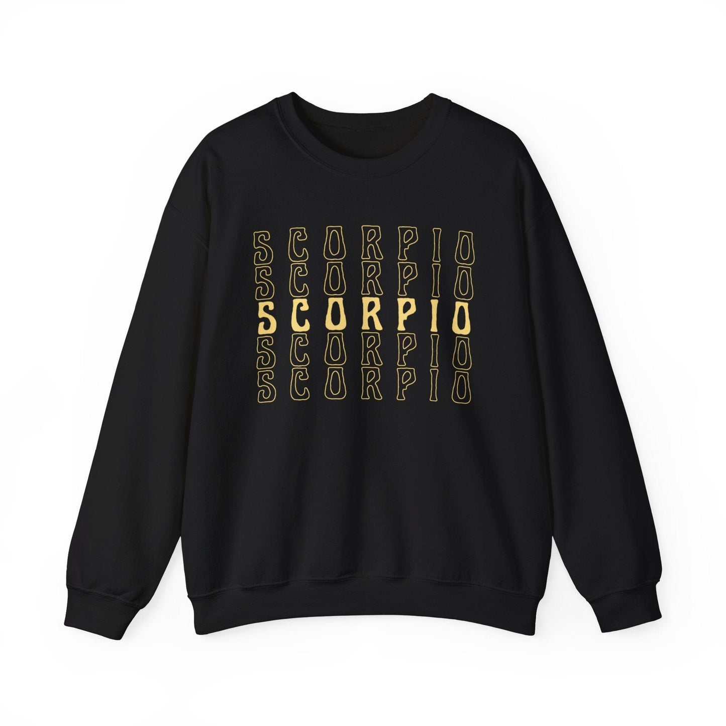 Sweatshirt S / Black Scorpio Zodiac Essence Extra Soft Sweater: Minimalism for the Enigmatic