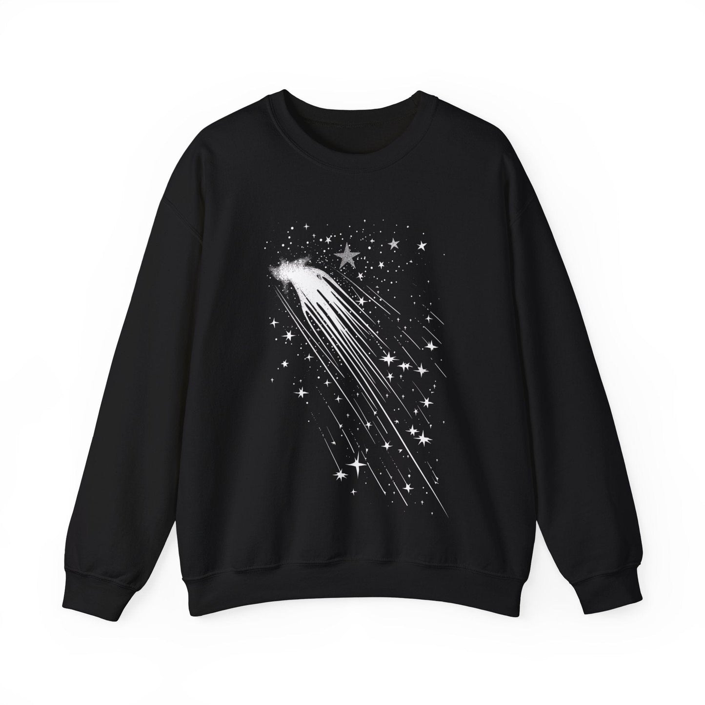 Sweatshirt S / Black Shooting Stars Sweater