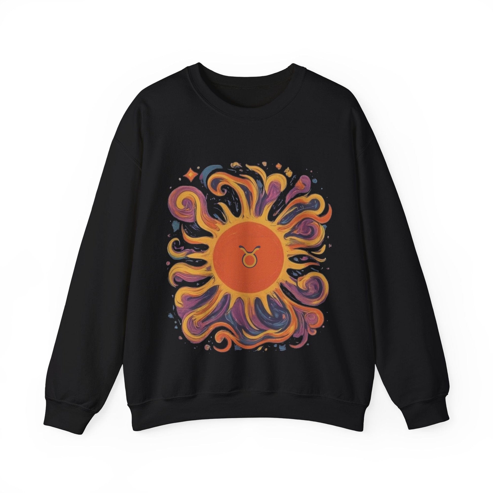 Sweatshirt S / Black Taurus Earthly Comfort Extra Soft Sweater: Steadfast Warmth