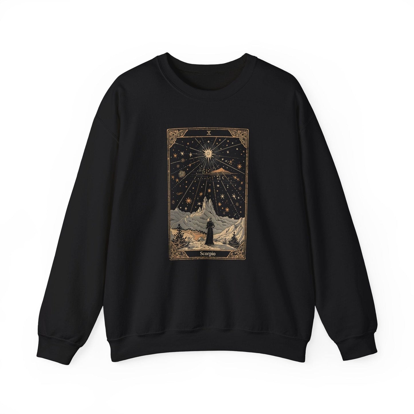 Sweatshirt S / Black The Ambitious Visionary Scorpio Extra Soft Sweater