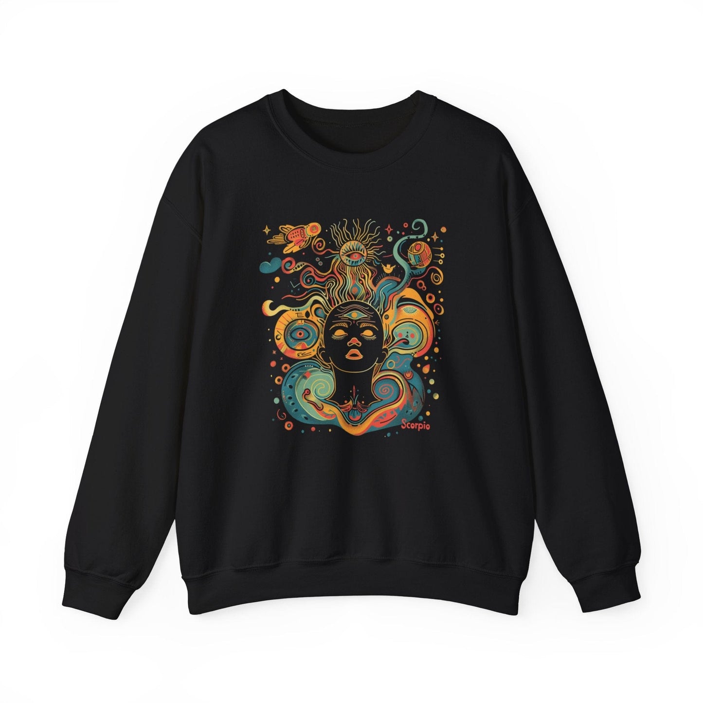 Sweatshirt S / Black The Inner Eye Scorpio Extra Soft Sweater