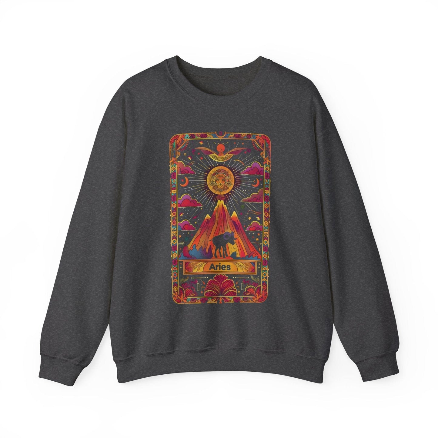 Sweatshirt S / Dark Heather Aries Mountain Soft Sweater: Summit of Style