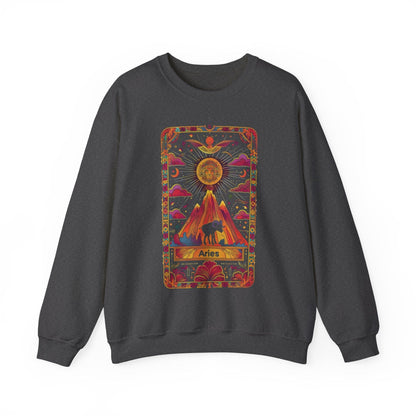Sweatshirt S / Dark Heather Aries Mountain Soft Sweater: Summit of Style