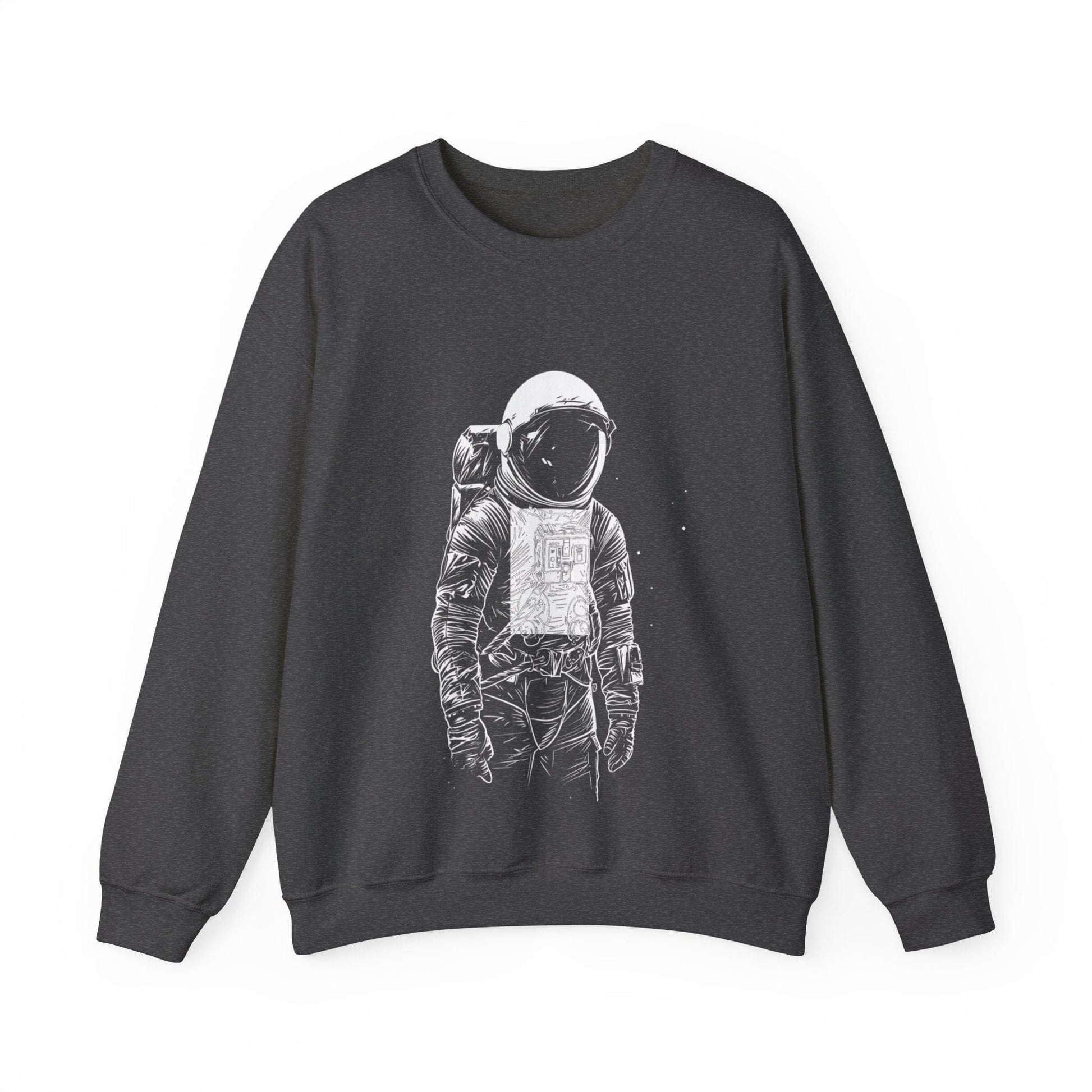 Sweatshirt S / Dark Heather Astro Lines Sweater