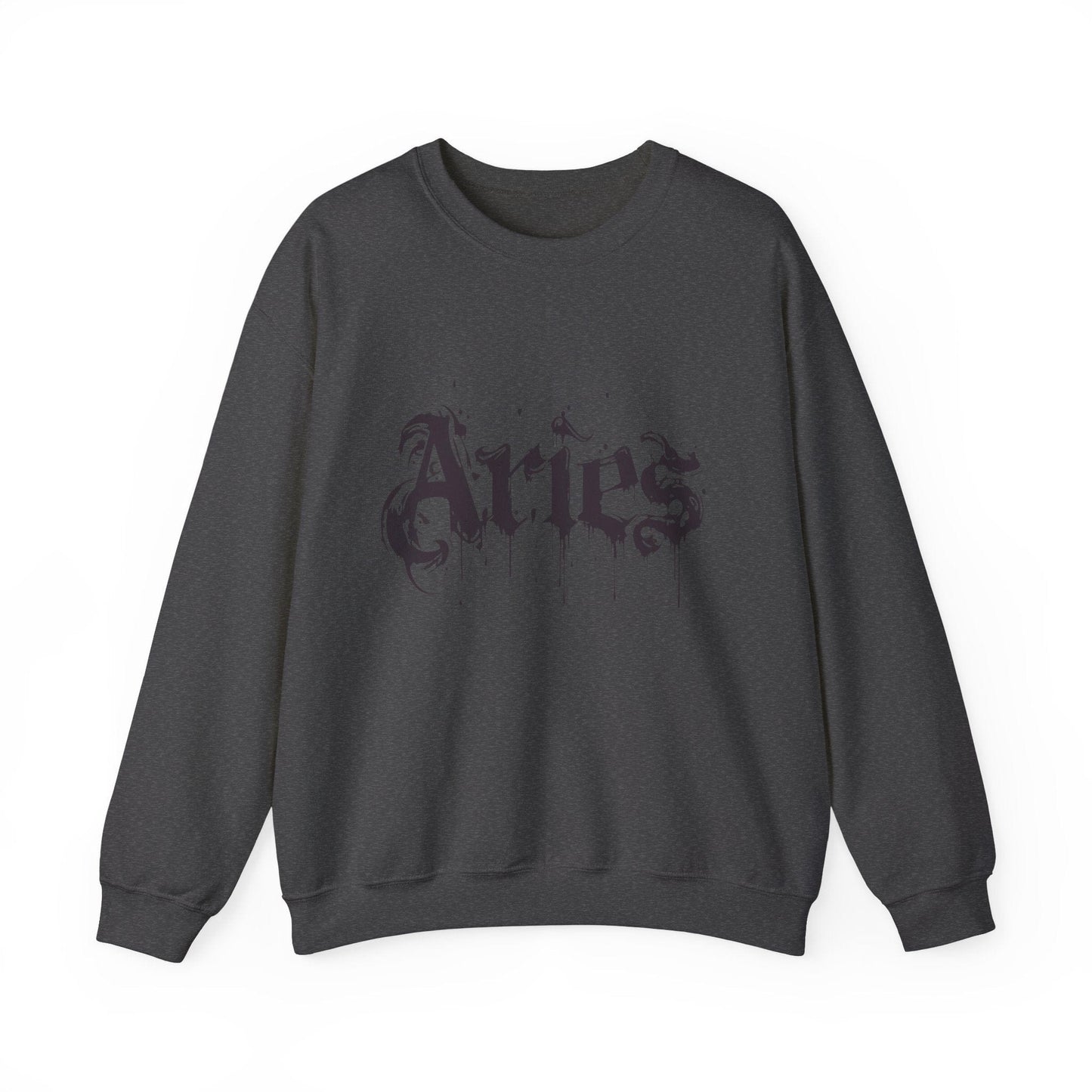 Sweatshirt S / Dark Heather Astro Splash Aries Soft Sweater: Embrace Your Fire