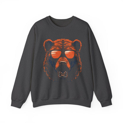 Sweatshirt S / Dark Heather Cool Bear Vintage Sweatshirt