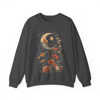 Sweatshirt S / Dark Heather Eclipse Garden Sweater