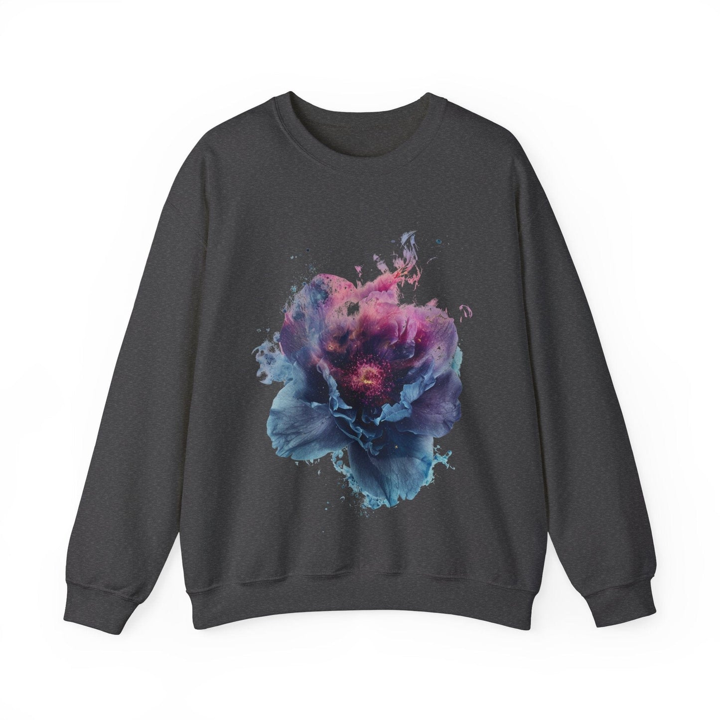 Sweatshirt S / Dark Heather Galactic Bloom Sweater