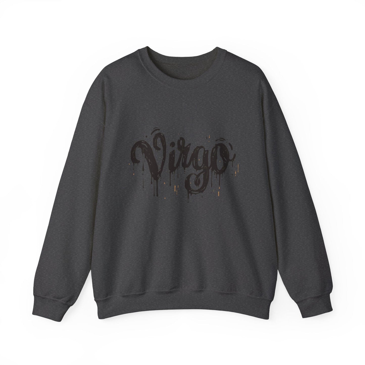 Sweatshirt S / Dark Heather "Inkwell Virtue" Virgo Sweater: The Art of Perfection