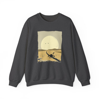 Sweatshirt S / Dark Heather Scorpio Courage in the Shadows Extra Soft Sweater