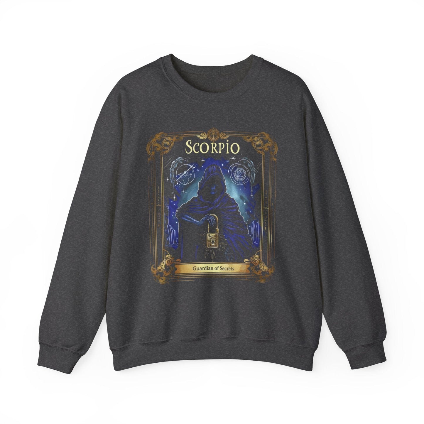 Sweatshirt S / Dark Heather Scorpio The Guardian of Secrets Extra Soft Sweater