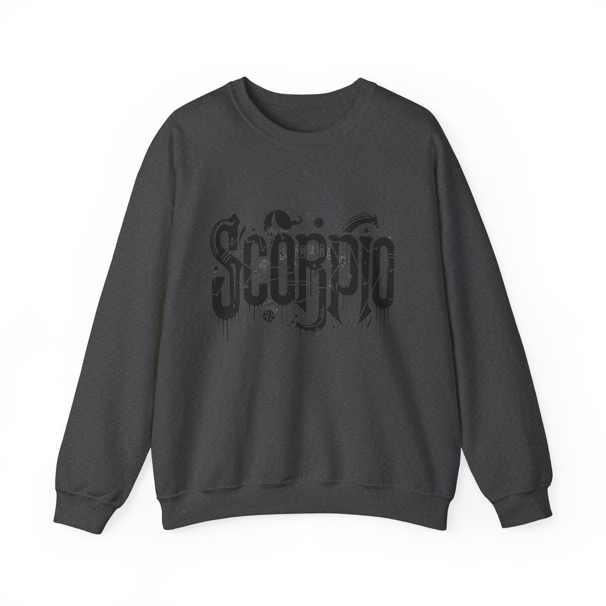 Sweatshirt S / Dark Heather Shadow Strike Scorpio Sweater: Depths Unveiled