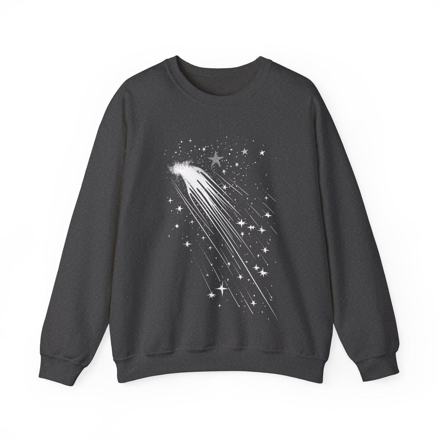 Sweatshirt S / Dark Heather Shooting Stars Sweater