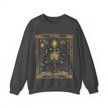 Sweatshirt S / Dark Heather The Cosmic Creative Soft Pisces Sweater