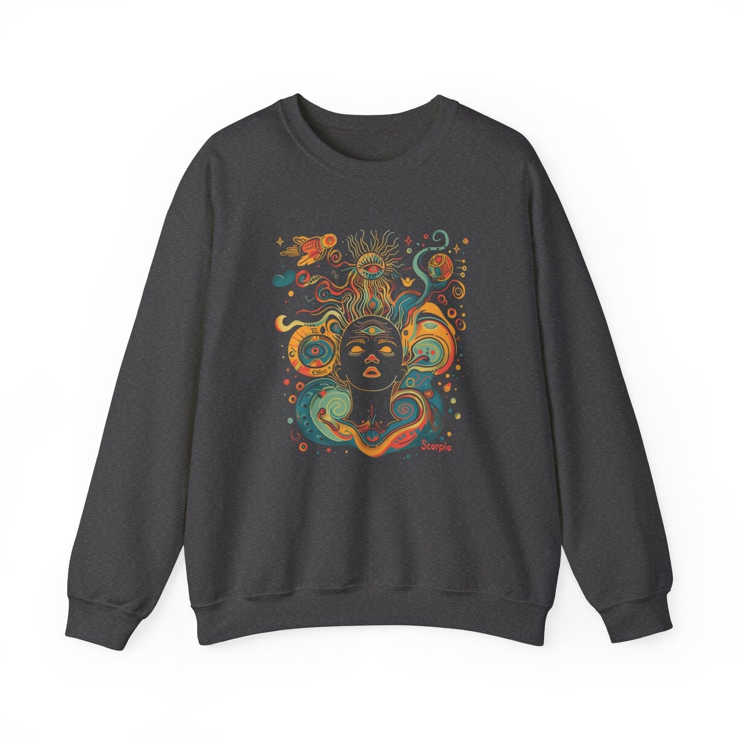 Sweatshirt S / Dark Heather The Inner Eye Scorpio Extra Soft Sweater