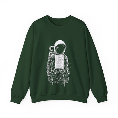 Sweatshirt S / Forest Green Astro Lines Sweater