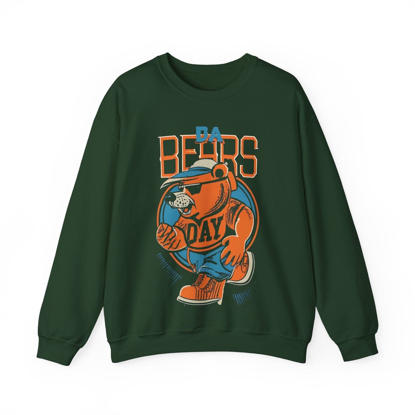 Sweatshirt S / Forest Green DA Bears Vintage Chicago Sweatshirt