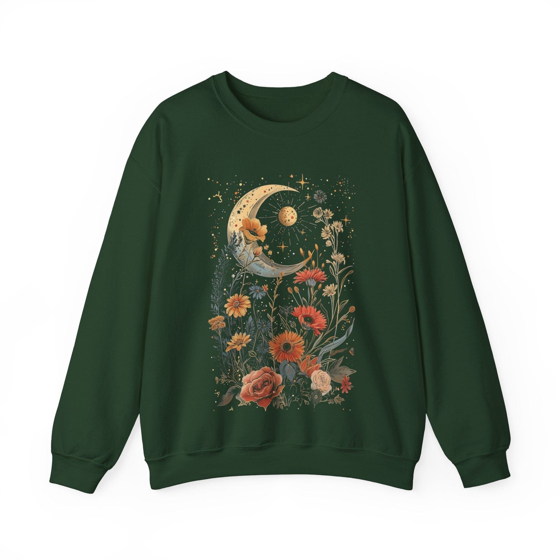 Sweatshirt S / Forest Green Eclipse Garden Sweater