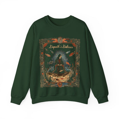 Sweatshirt S / Forest Green Empaths Embrace Soft Pisces Sweater