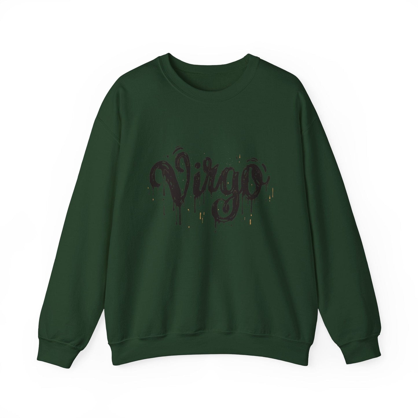 Sweatshirt S / Forest Green "Inkwell Virtue" Virgo Sweater: The Art of Perfection