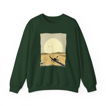 Sweatshirt S / Forest Green Scorpio Courage in the Shadows Extra Soft Sweater
