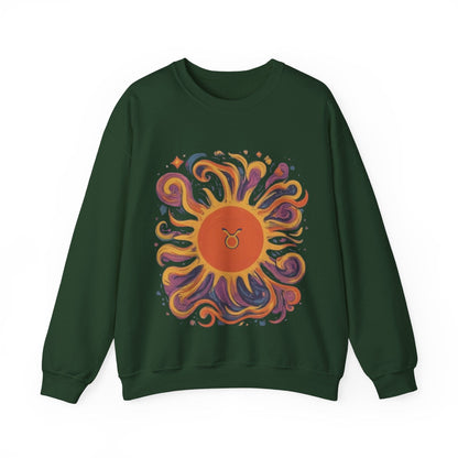 Sweatshirt S / Forest Green Taurus Earthly Comfort Extra Soft Sweater: Steadfast Warmth