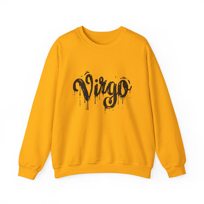 Sweatshirt S / Gold "Inkwell Virtue" Virgo Sweater: The Art of Perfection